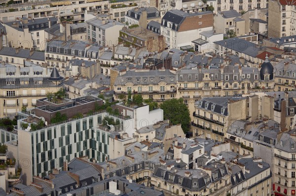 Paris, vue aerienne