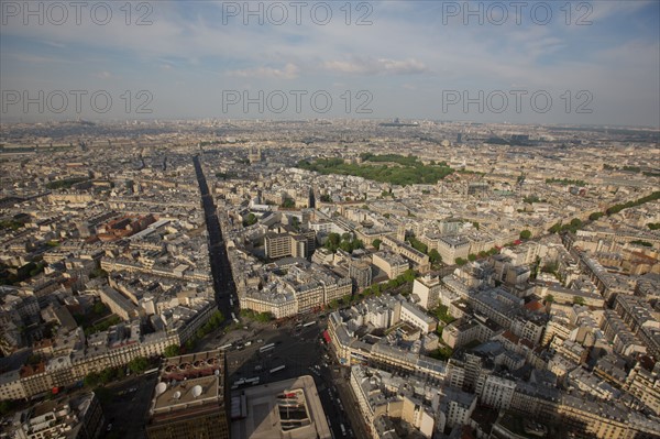 Paris, vue aerienne