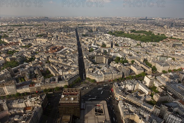 Paris, vue aérienne