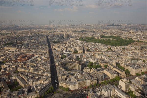 Paris, vue aérienne