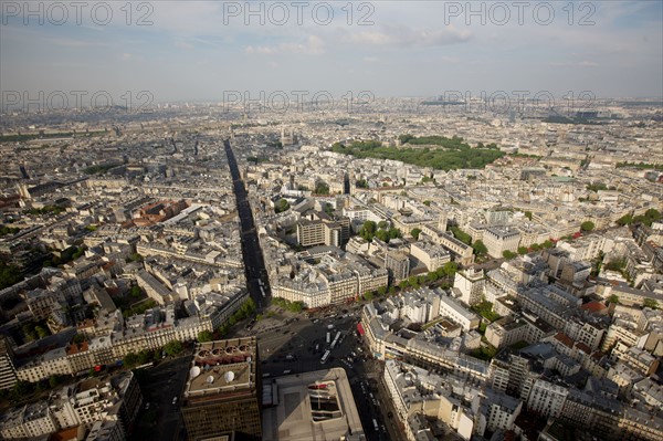 Paris, vue aérienne