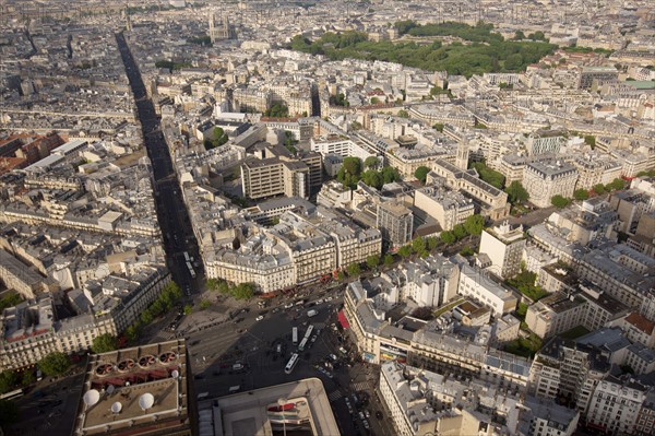 Paris, vue aerienne