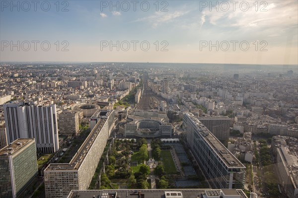 Paris, vue aerienne