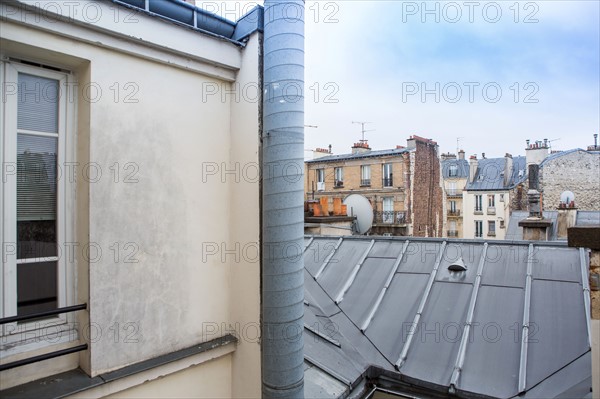 Toits de Paris dans le 18e arrondissement