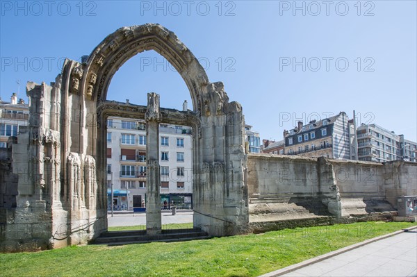 Rouen, vestiges de l'ancienne église Saint-Vincent