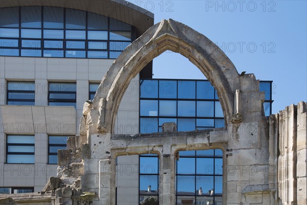 Rouen, remains of the former church of Saint-Vincent