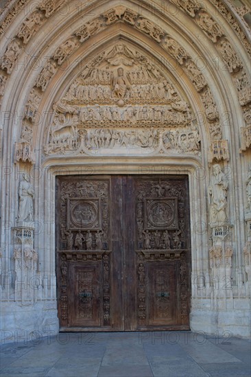 Rouen, porche de l'église Saint-Maclou