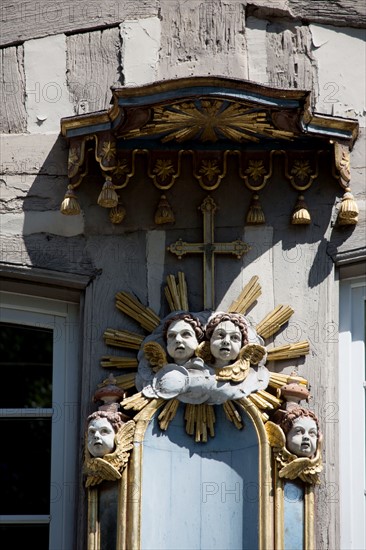 Rouen, façade Rue Martainville