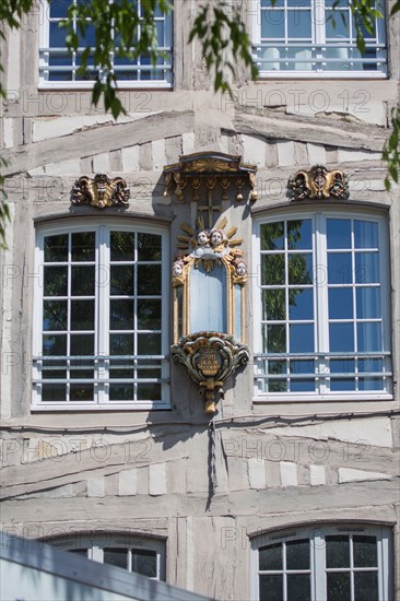 Rouen, facade Rue Martainville