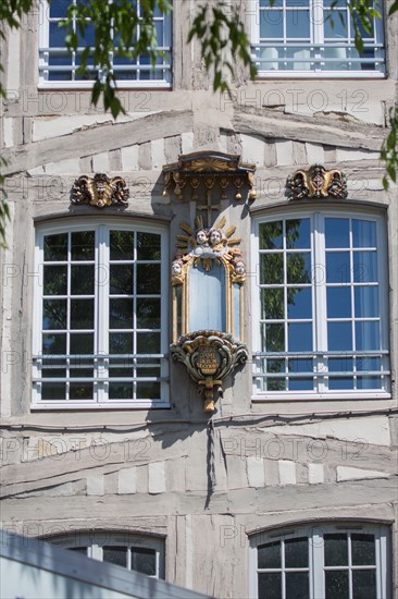 Rouen, façade Rue Martainville