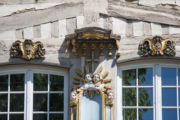 Rouen, façade Rue Martainville