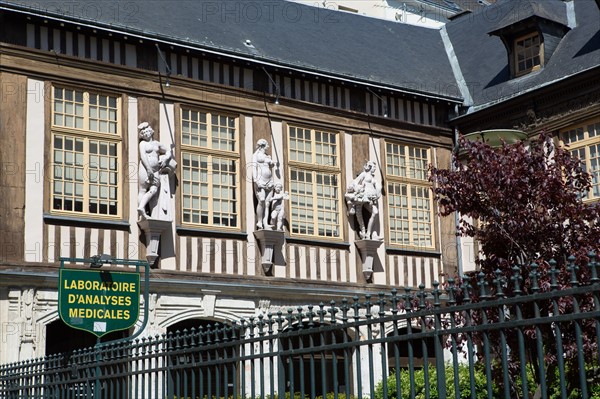 Rouen, maison Rue d'Amiens