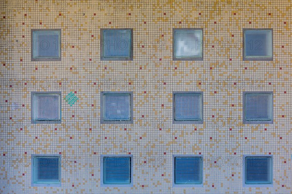 Rouen, detail d'un batiment Rue Jeanne d'Arc