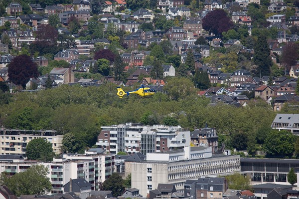 Rouen, Panorama depuis la Cote Sainte-Catherine