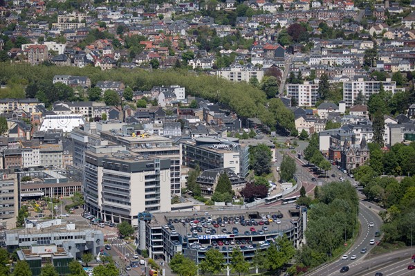 Rouen, Panorama depuis la Cote Sainte-Catherine