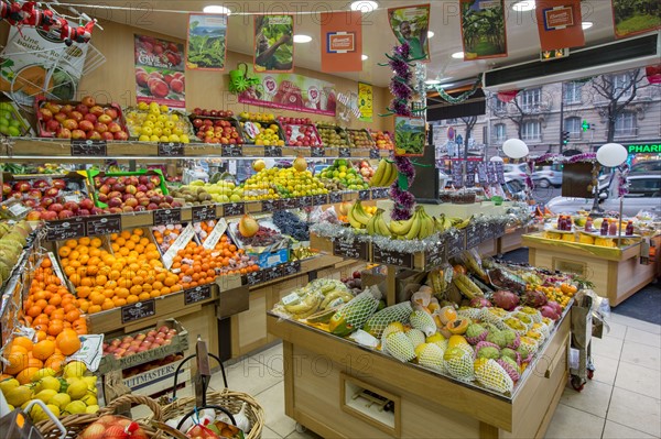 Magasin de fruits et légumes