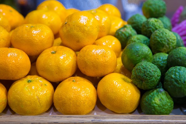 Clementines et citrons combava