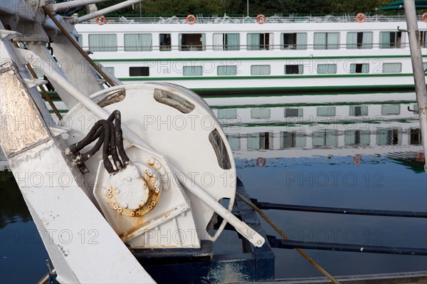 Honfleur, embarcadère des bateaux de croisière