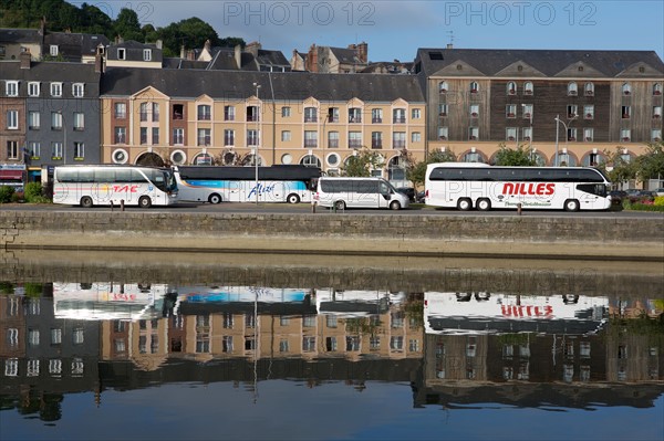 Honfleur, embarcadère des bateaux de croisière