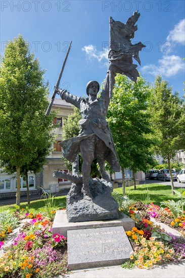 Saint-Lô, monument commémoratif de la Première Guerre Mondiale