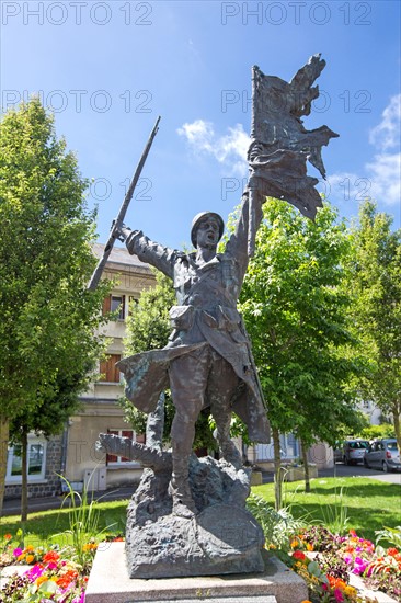 Saint-Lô, monument commémoratif de la Première Guerre Mondiale