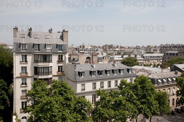 Paris, vue sur le 47 boulevard des Invalides