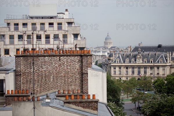 Paris, vue sur la mairie du 13e arrondissement