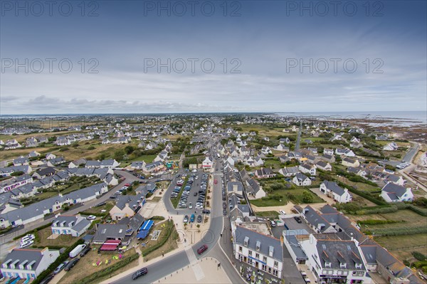 Vue depuis le phare d'Eckmühl, Finistère Sud