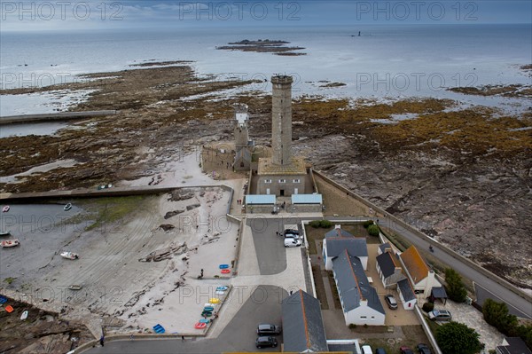 Vue depuis le phare d'Eckmühl, Finistère Sud