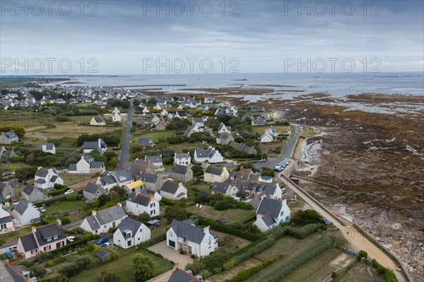 Vue depuis le phare d'Eckmühl, Finistère Sud