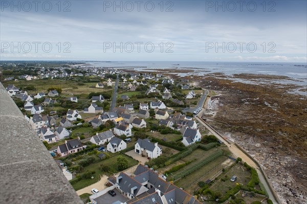 Vue depuis le phare d'Eckmühl, Finistère Sud