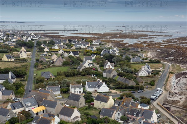 Vue depuis le phare d'Eckmühl, Finistère Sud