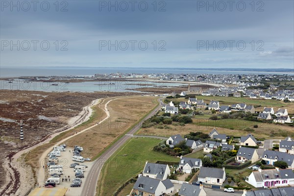 Vue depuis le phare d'Eckmühl, Finistère Sud