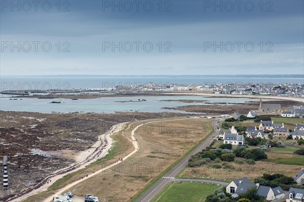 Vue depuis le phare d'Eckmühl, Finistère Sud