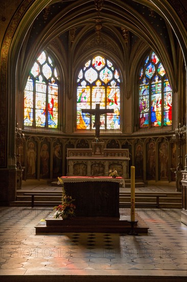 Eglise Saint-Etienne à Fécamp, Seine-Maritime