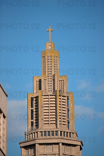 Le Havre, bell tower of Saint-Joseph church