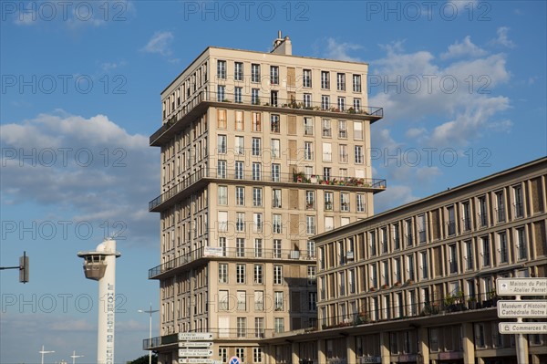 Le Havre, tour d'Auguste Perret