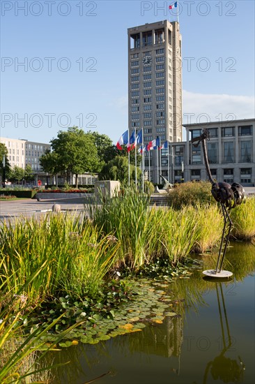 Le Havre, Place de l'Hôtel de Ville