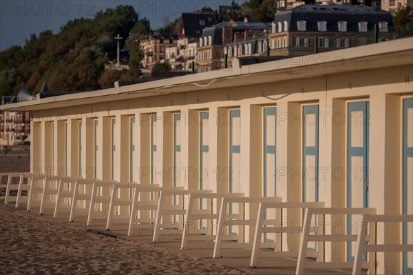 Trouville sur Mer, cabines de bains