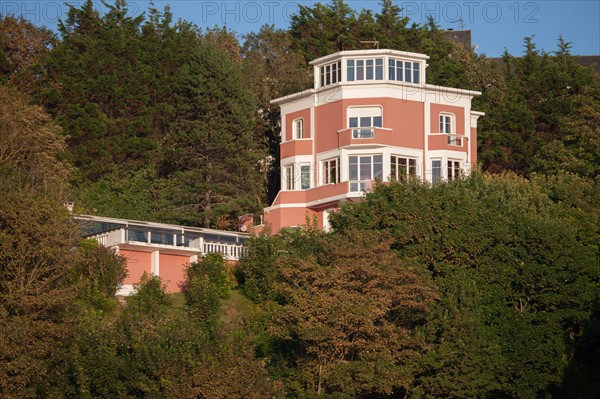 Trouville sur Mer, villas du front de mer