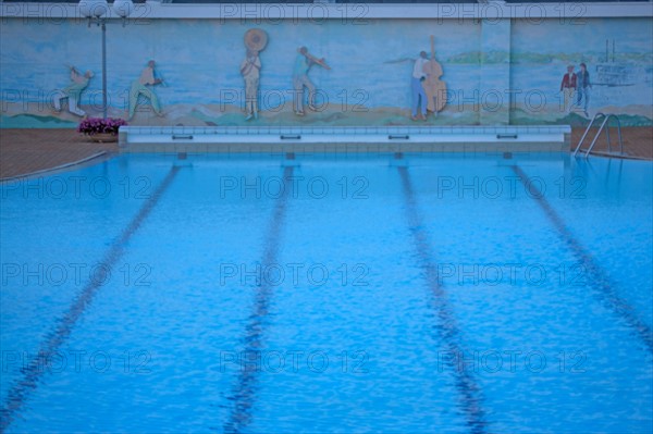 Trouville sur Mer, piscine extérieure