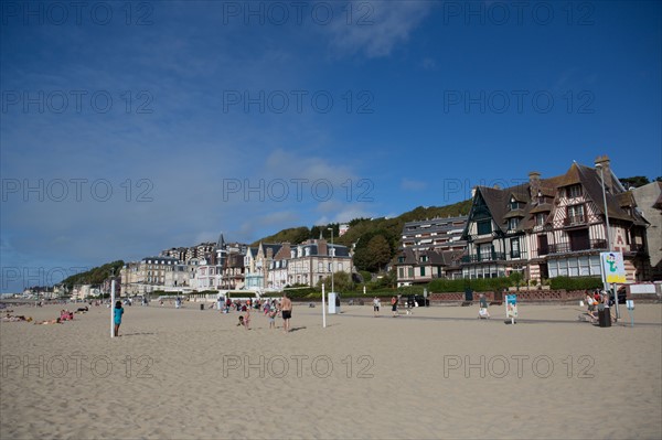 Trouville sur Mer, villas du front de mer