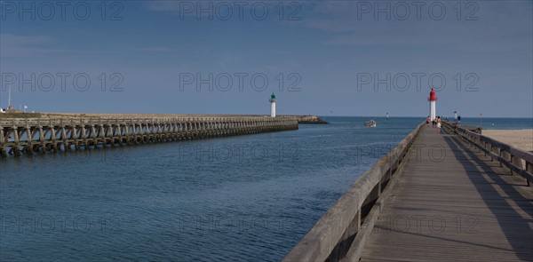 Trouville sur Mer, la jetée