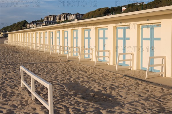 Trouville sur Mer, cabines de bains