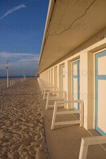 Trouville sur Mer, cabines de bains