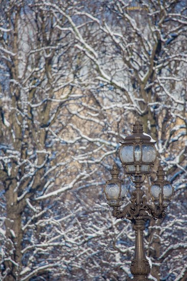 Paris sous la neige, février 2018