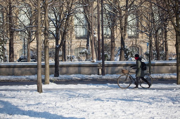 Paris sous la neige, février 2018