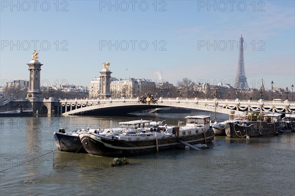 Paris under the snow, February 2018