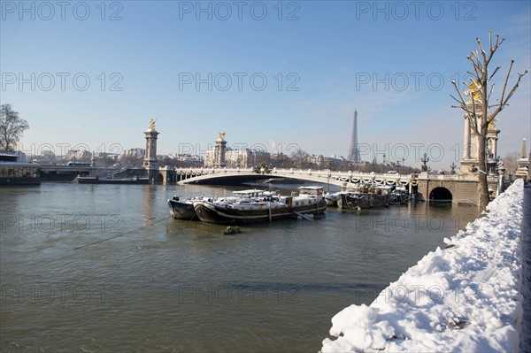 Paris sous la neige, février 2018