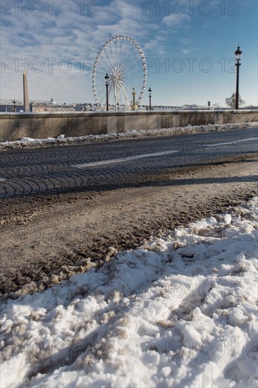 Paris sous la neige, février 2018